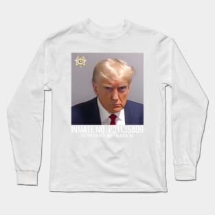 Trump Mugshot Atlanta Georgia Long Sleeve T-Shirt